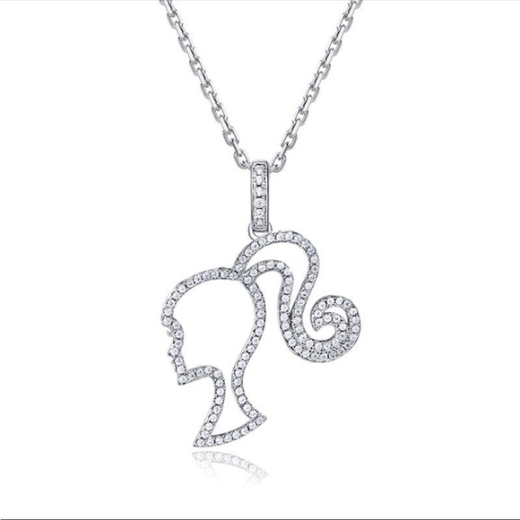 Barbie Silhouette Necklace - Picture 1 of 2